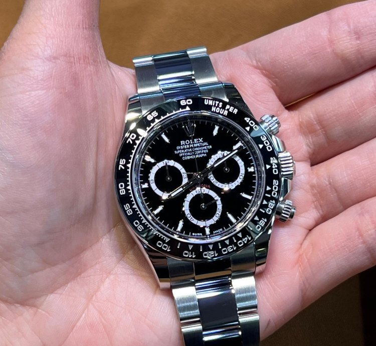 Rolex Daytona 126500ln Daytona 40mm Steel Black Oyster