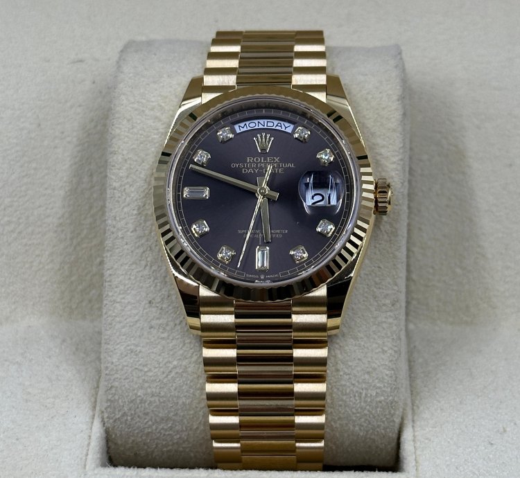 Rolex Day-date 36 128238a Grey