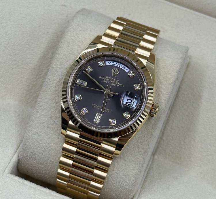 Rolex Day-date 36 128238a Grey
