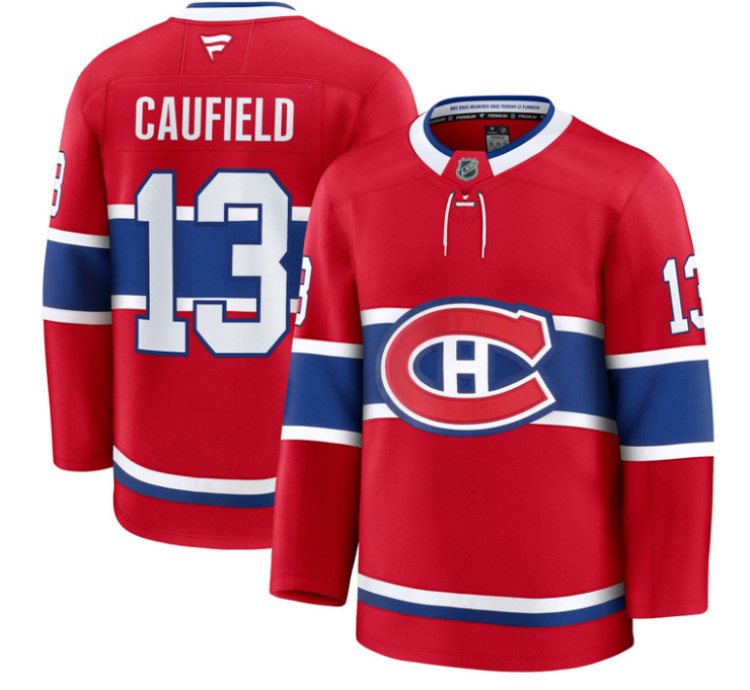 Cole Caufield Jersey 13 Montreal Canadiens Timeless Premium Stitched 2025 Home