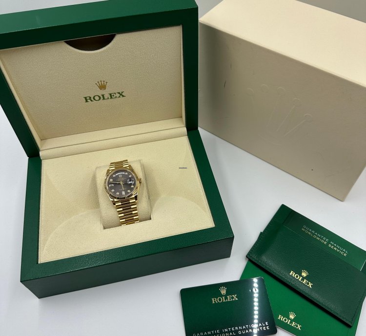 Rolex Day-date 36 128238g Grey