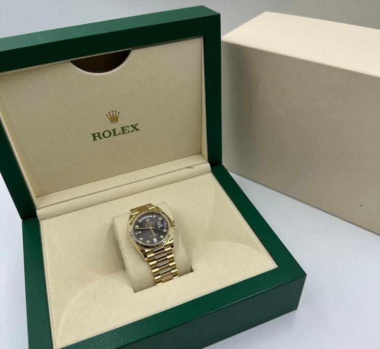 Rolex Day-date 36 128238g Grey