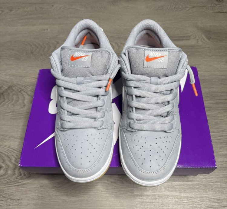 Nike Sb Dunk Low - Orange Label Wolf Grey Gum