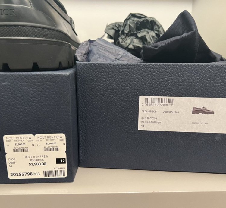 Dior Stussy Loafer