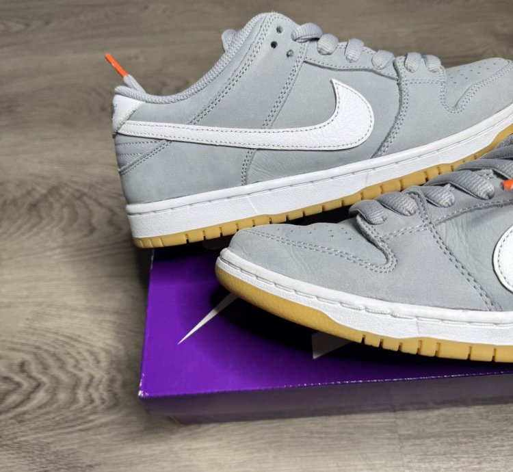 Nike Sb Dunk Low - Orange Label Wolf Grey Gum