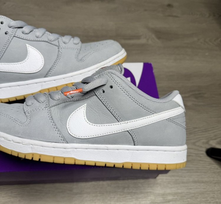 Nike Sb Dunk Low - Orange Label Wolf Grey Gum