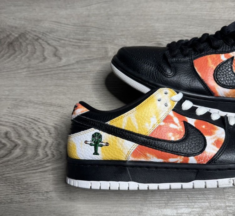 Nike Sb Dunk Low - Raygun Tie Dye Black2019