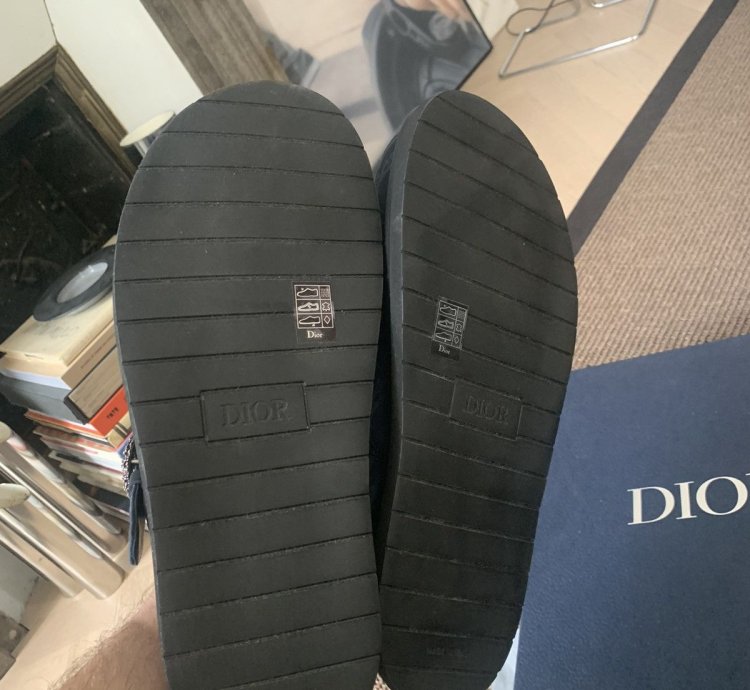 Dior Tears Aqua Mule Do Denim Tears