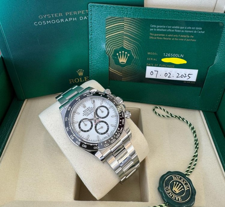 Rolex Daytona 126500ln Panda 2025