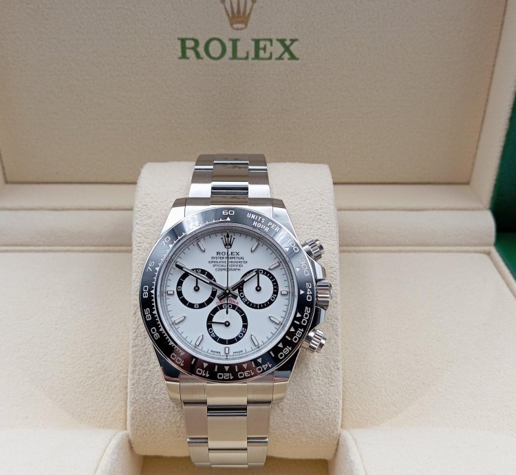 Rolex Daytona 126500ln Panda Dial New 2024 Full Set