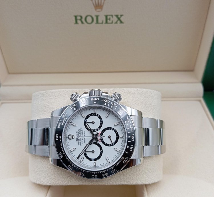 Rolex Daytona 126500ln Panda Dial New 2024 Full Set