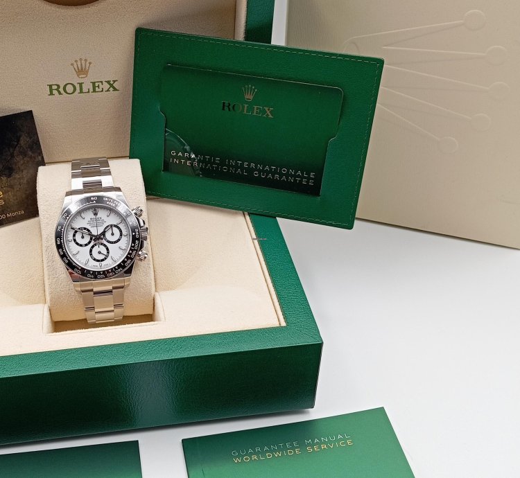 Rolex Daytona 126500ln Panda Dial New 2024 Full Set