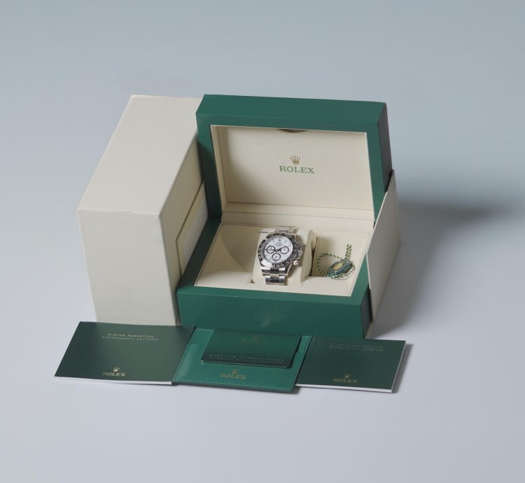 Rolex Daytona 126500ln Panda Steel Case Bracelet White Dial 40mm