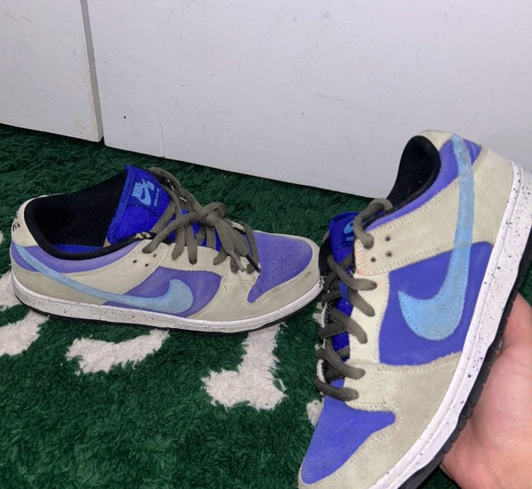 Nike Sb Dunk Low Acg Celadon Size 10 Preowned No Box