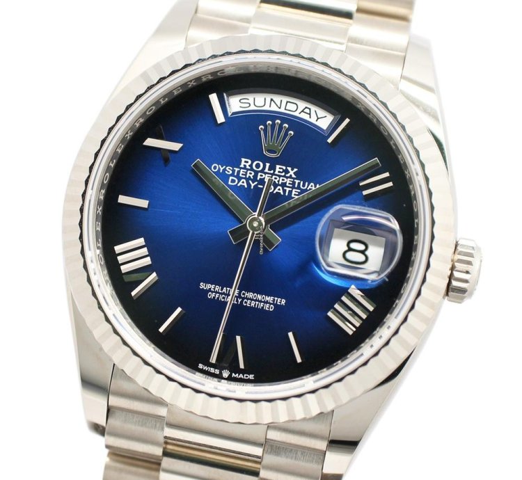 Rolex Day-date 36 128239 Automatic White Gold Like New Unworn