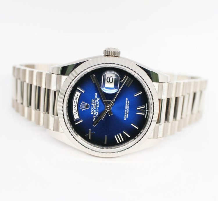 Rolex Day-date 36 128239 Automatic White Gold Like New Unworn