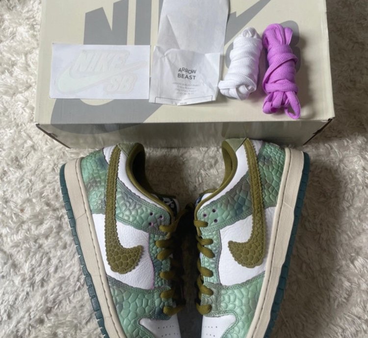 Nike Sb Dunk Low Alexis Sablone Chameleon
