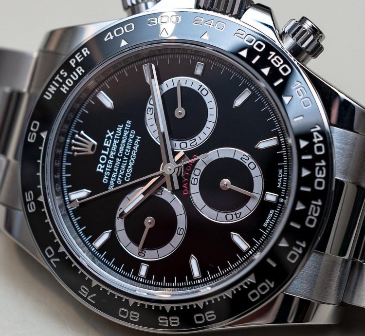 Rolex Daytona 126500ln Unworn Full Set Black Dial 2024