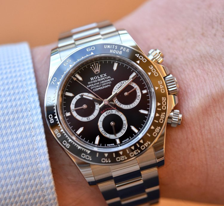 Rolex Daytona 126500ln Unworn Full Set Black Dial 2024