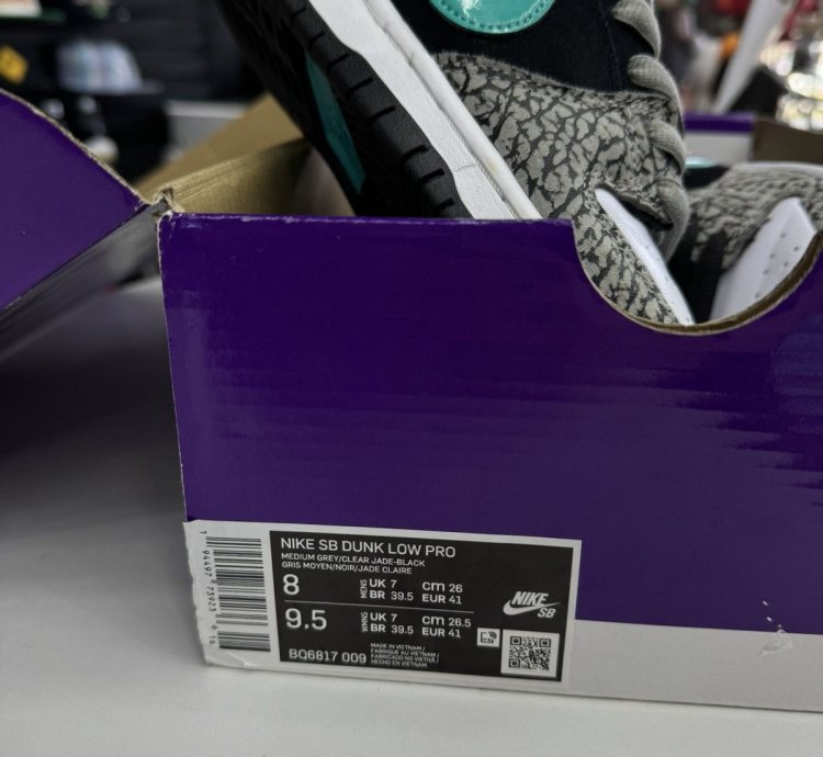 Nike Sb Dunk Low Atmos Elephant