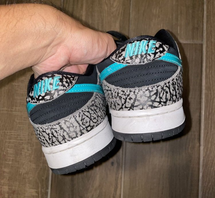 Nike Sb Dunk Low Atmos Elephant Skate Shoe