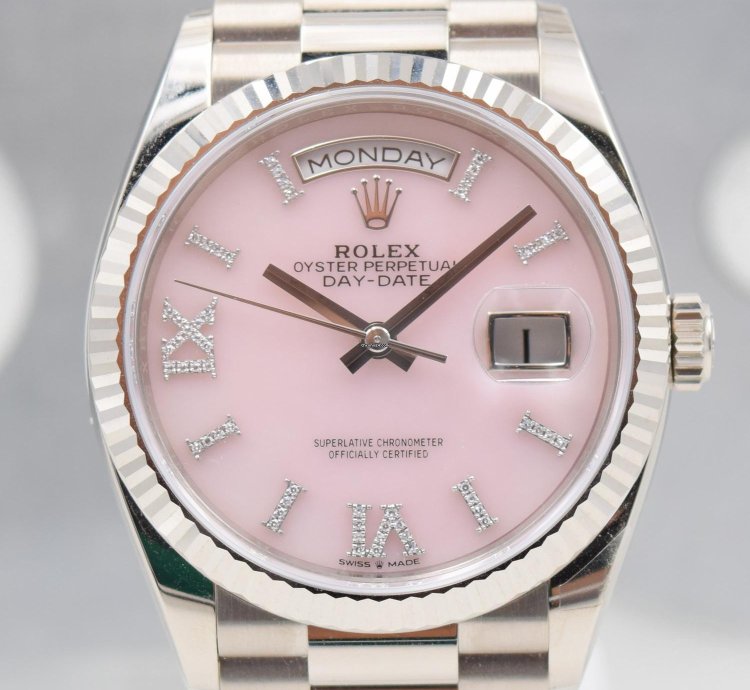 Rolex Day-date 36 128239 Opal Dial Boite Papiers 2021