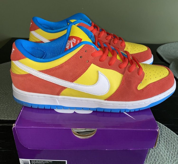 Nike Sb Dunk Low Bart Simpson
