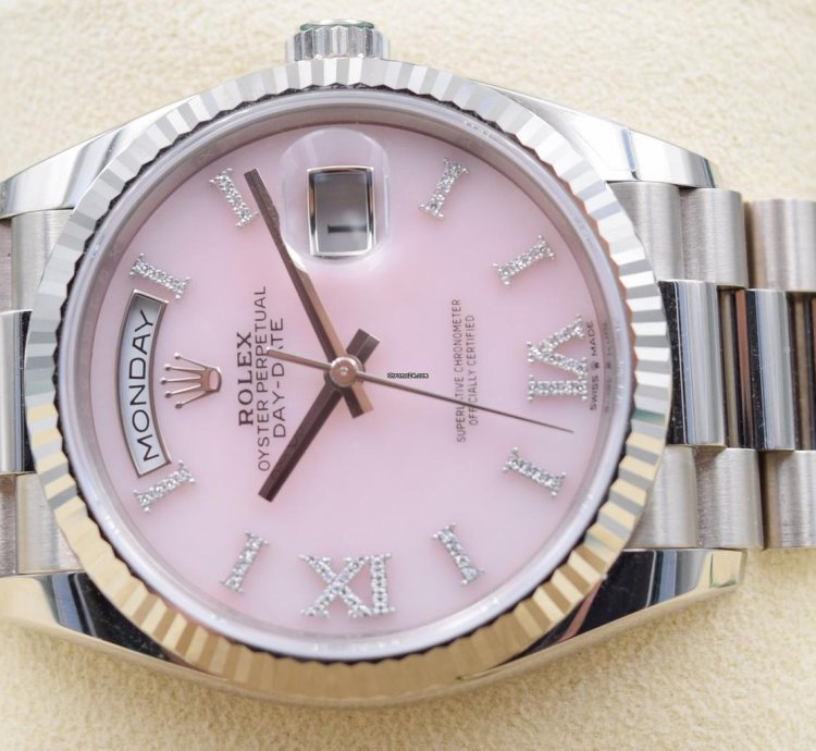 Rolex Day-date 36 128239 Opal Dial Boite Papiers 2021