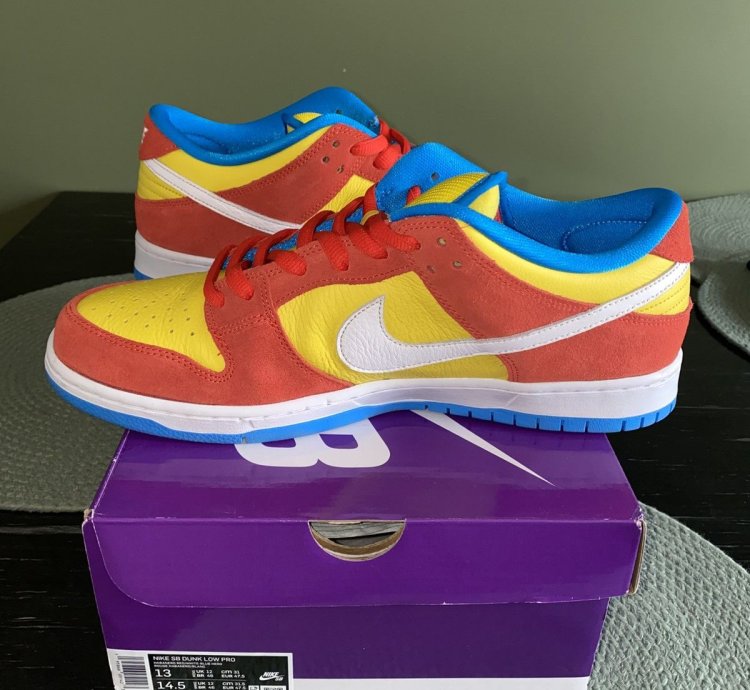 Nike Sb Dunk Low Bart Simpson
