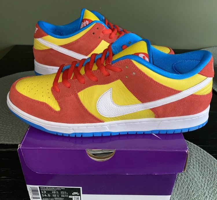 Nike Sb Dunk Low Bart Simpson