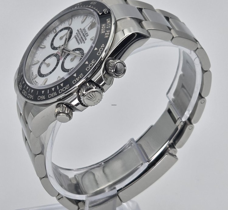 Rolex Daytona 126500ln White Dial Chrono Cosmograph Panda