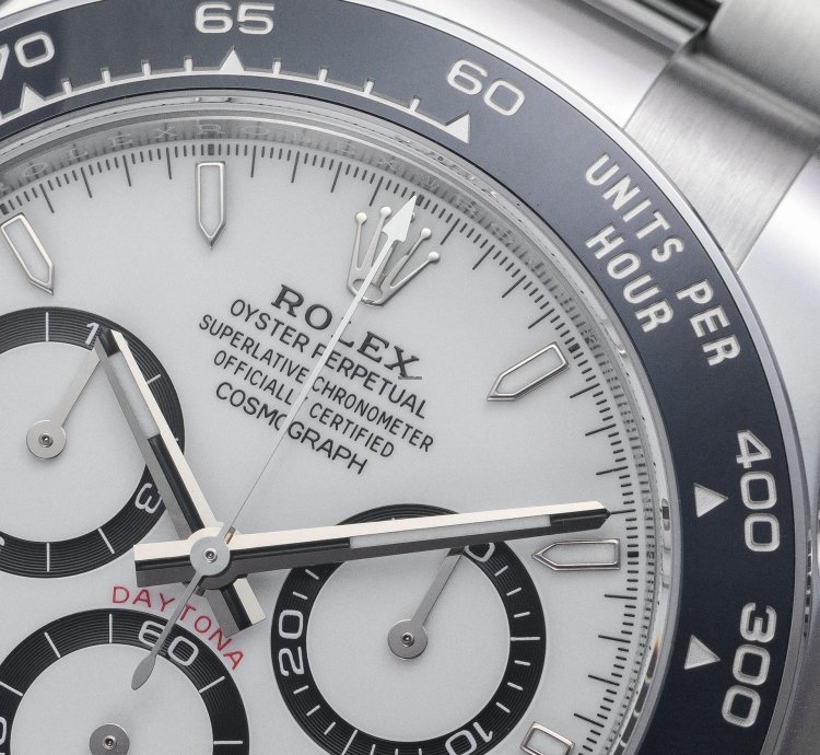 Rolex Daytona 126500ln White Dial New Model