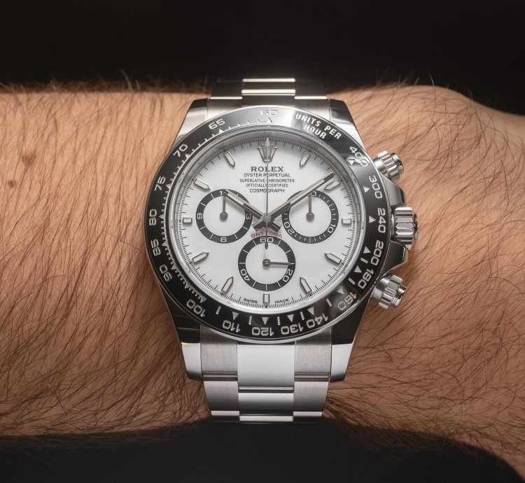 Rolex Daytona 126500ln White Dial New Model