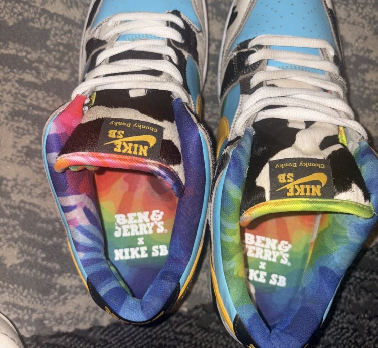 Nike Sb Dunk Low Ben Jerry Chunky Dunky