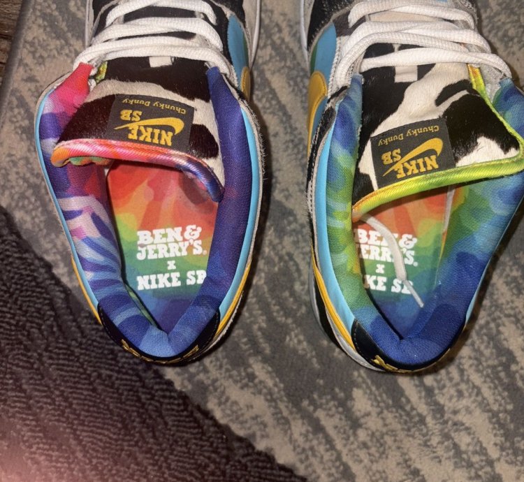 Nike Sb Dunk Low Ben Jerry Chunky Dunky
