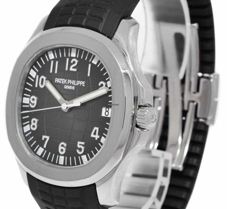 Patek Philippe Aquanaut Jumbo Aquanaut 5167 Steel Rubber Mens Watch Archive Papers 5167a