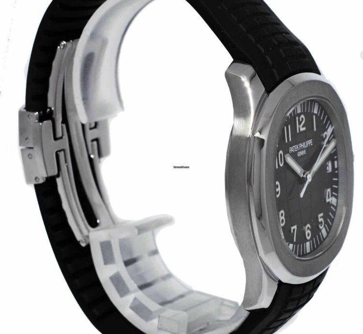 Patek Philippe Aquanaut Jumbo Aquanaut 5167 Steel Rubber Mens Watch Archive Papers 5167a
