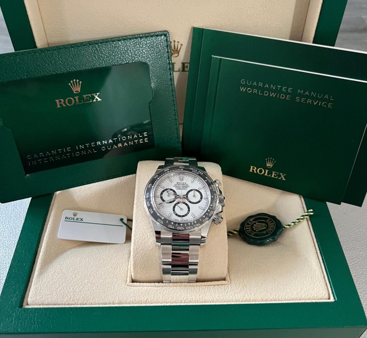 Rolex Daytona 126500ln White Panda Unworn