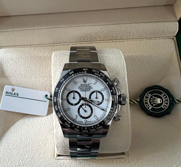 Rolex Daytona 126500ln White Panda Unworn