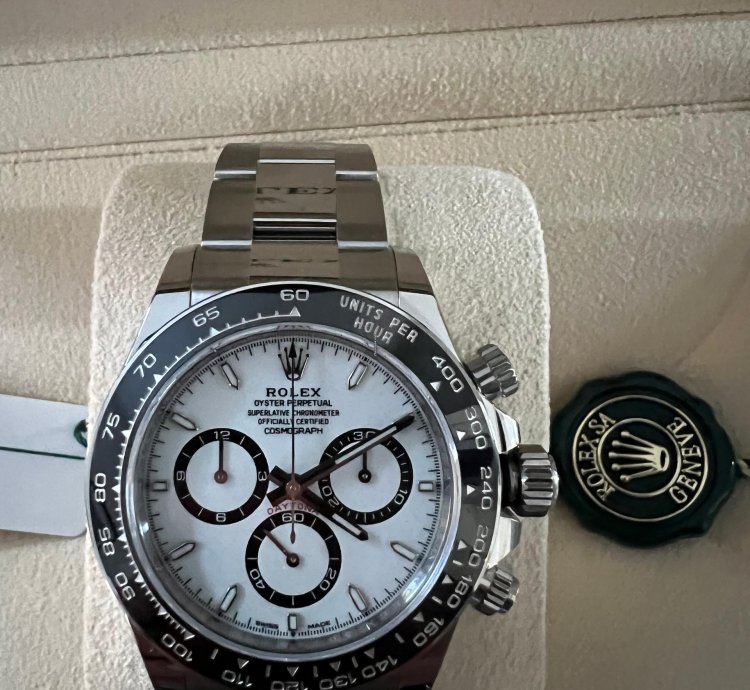 Rolex Daytona 126500ln White Panda Unworn