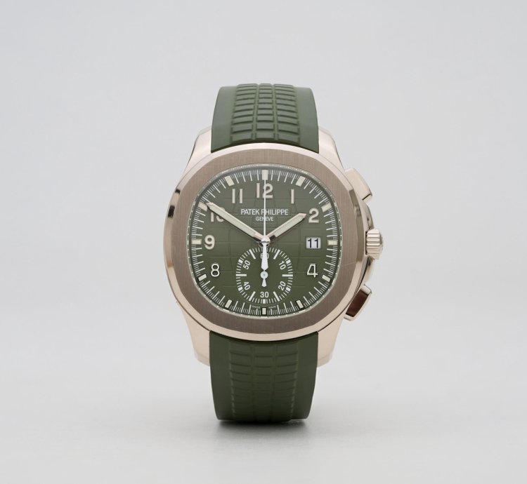 Patek Philippe Aquanaut Khaki Chronograph Unpolished