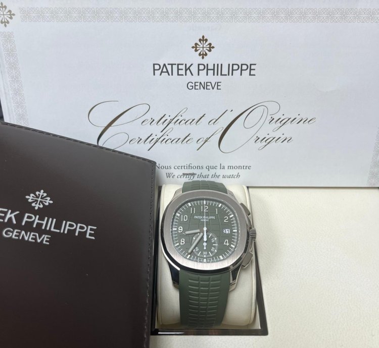 Patek Philippe Aquanaut Khaki Green 5968g-010