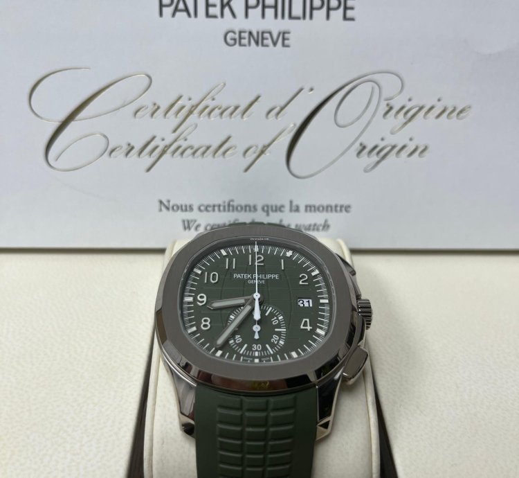 Patek Philippe Aquanaut Khaki Green 5968g-010