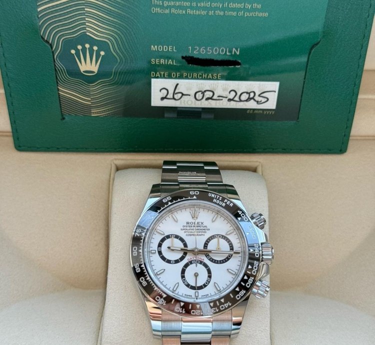 Rolex Daytona 126500ln-2025-unworn-daytona-full Set