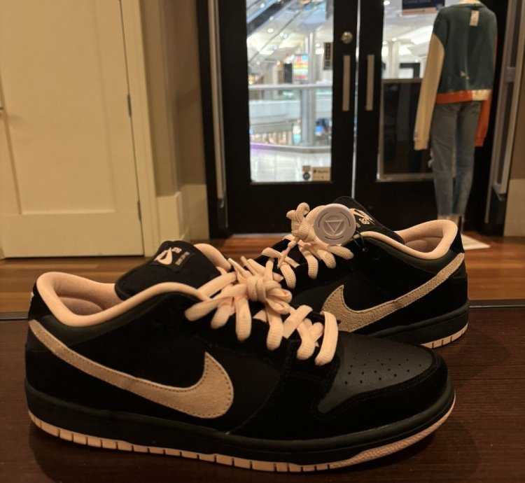 Nike Sb Dunk Low Black Washed Coral