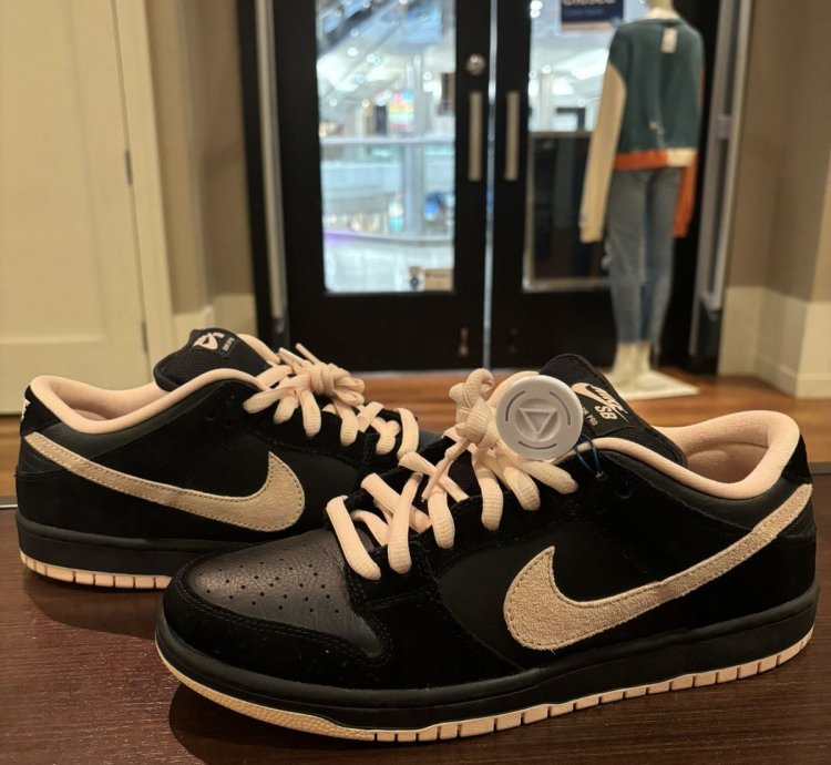 Nike Sb Dunk Low Black Washed Coral