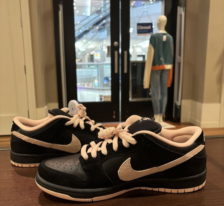 Nike Sb Dunk Low Black Washed Coral