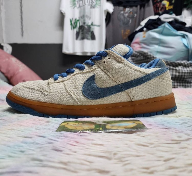 Nike Sb Dunk Low Blue Hemp