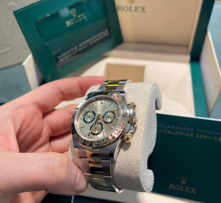 Rolex Daytona 126503 Champagne Zenith Dial Steel Gold New Nos 2025