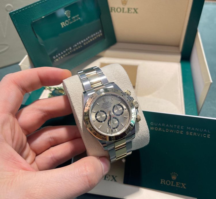 Rolex Daytona 126503 Champagne Zenith Dial Steel Gold New Nos 2025